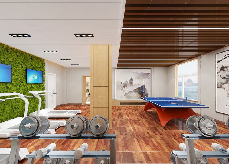 活动室设计案例效果图-12