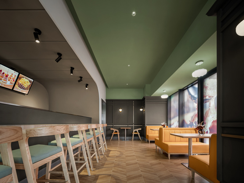 蚝客+冰淇淋店+咖啡店+喵喵茶店丨中国深圳丨艺鼎设计-5