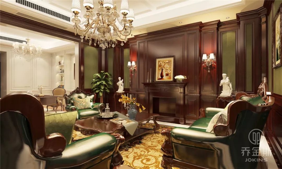 乔金斯秦皇岛展厅 | 轻奢新中式欧美风家居艺术-31