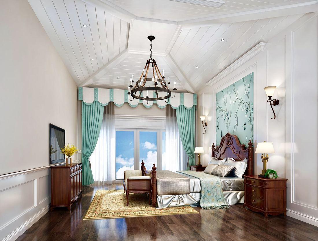 幸福 N 次方 | 精致优雅蓝色系客厅设计-15