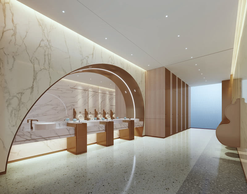 葫芦岛百大万美集团宴会厅——现代与传统交融的高端会议中心-5