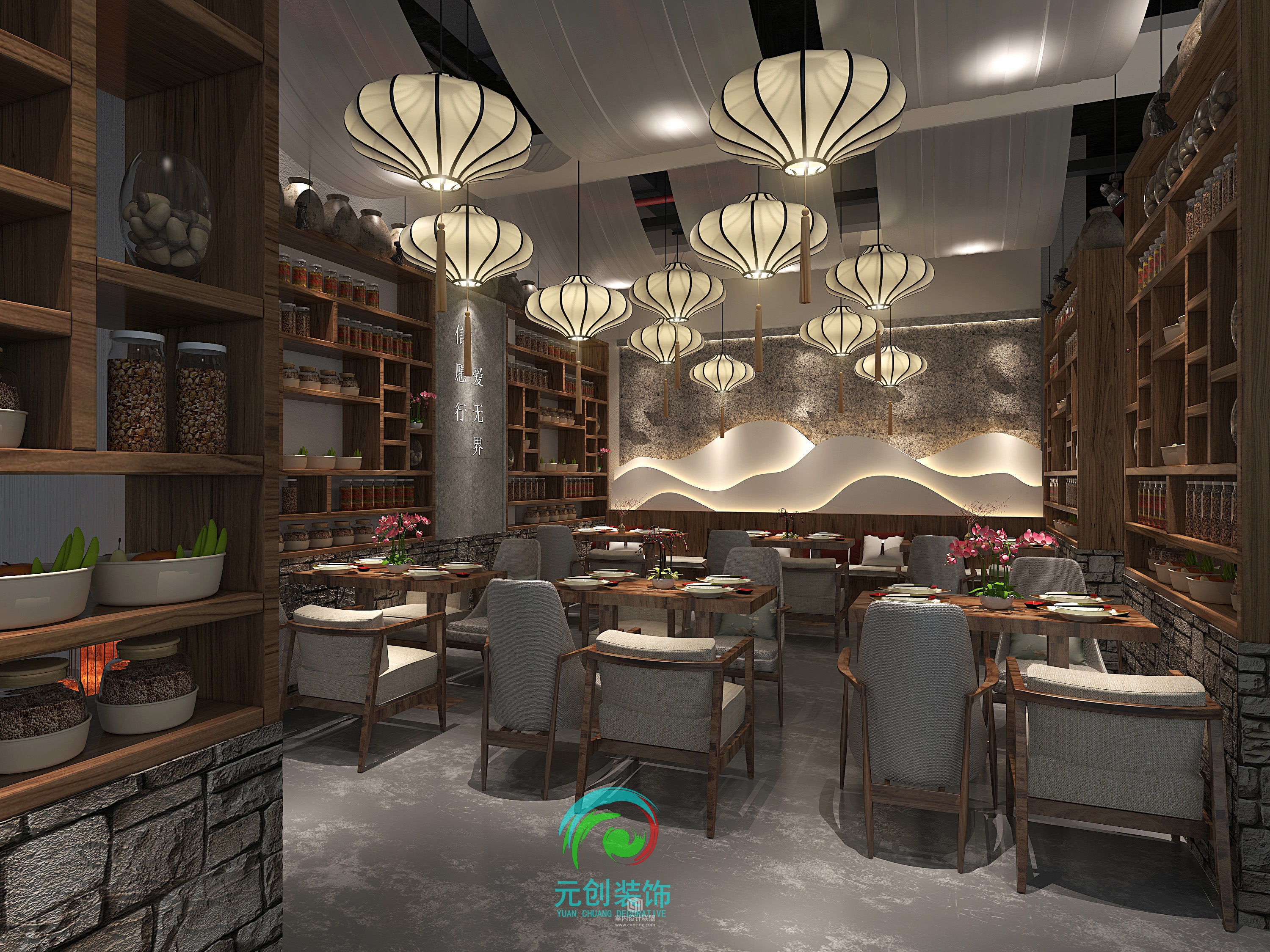 广州·番禺大都汇  素食馆-3