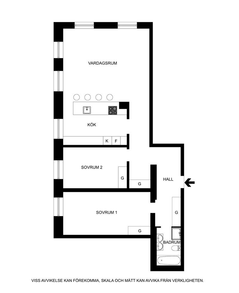 斯德哥尔摩历史古城中的时尚米色公寓-33