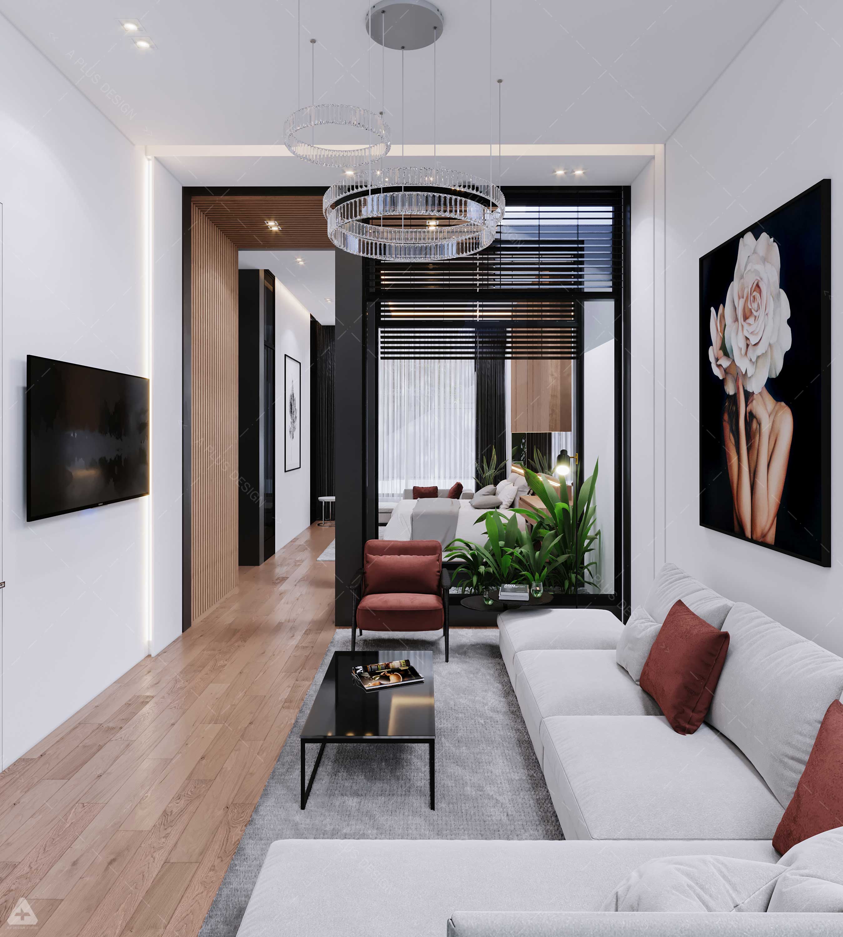 Interior Design of Small Apartment-2
