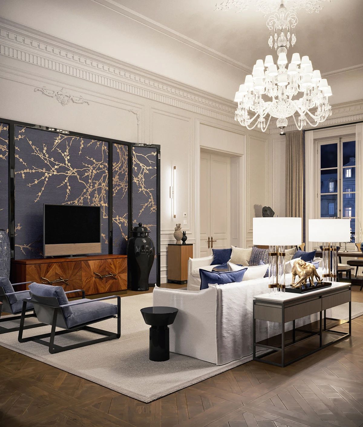 巴黎豪华的公寓丨法国巴黎-20