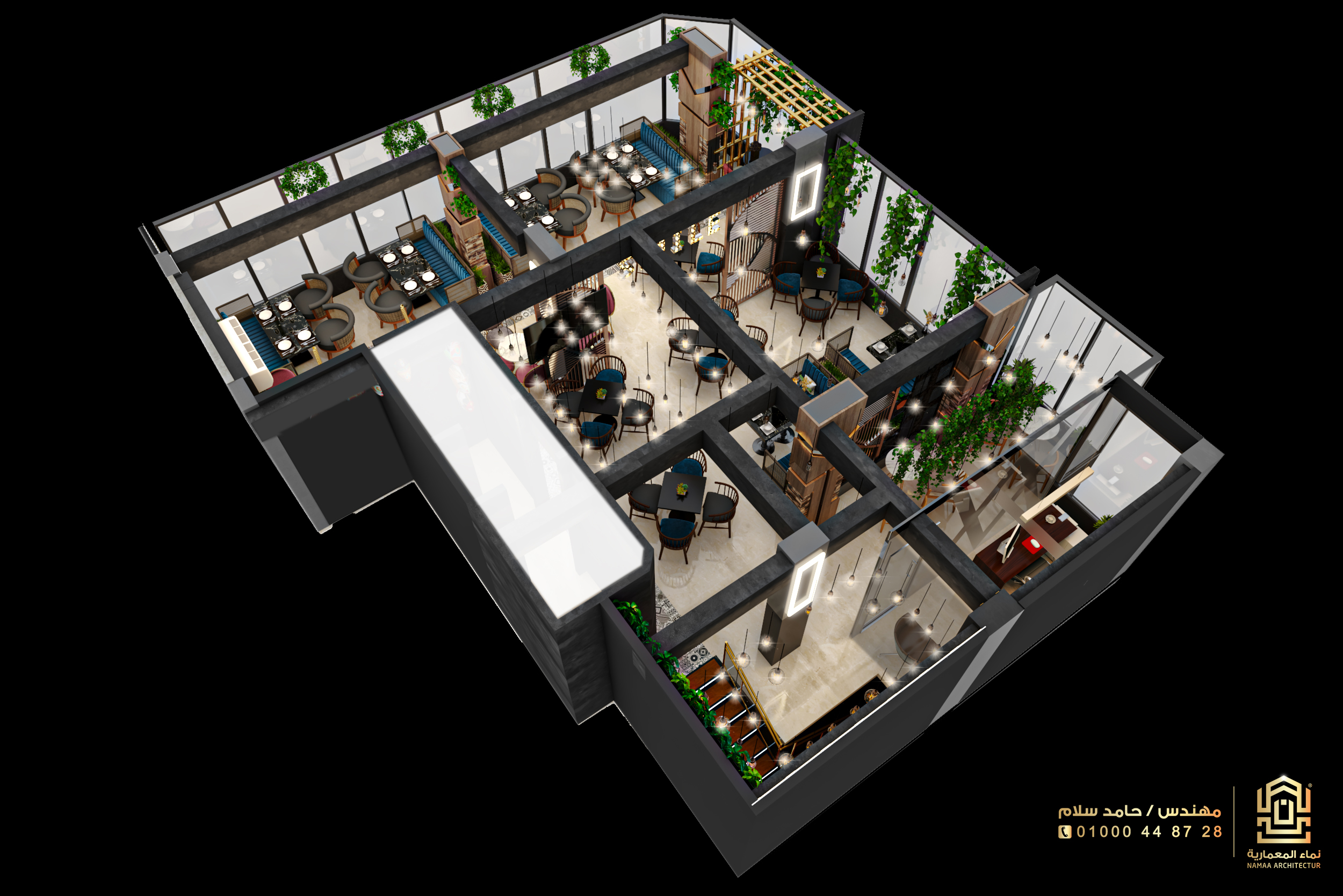 Interior & Exterior Café-7