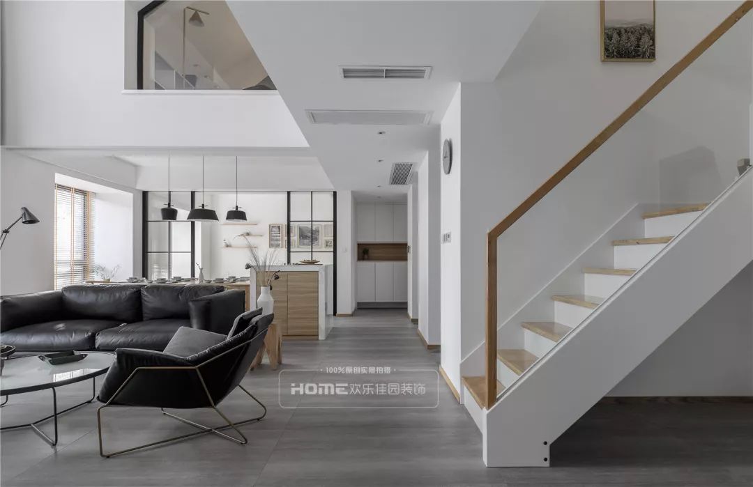 成都 215㎡异形复式空间大改造 | “田”与“原”的完美融合-37