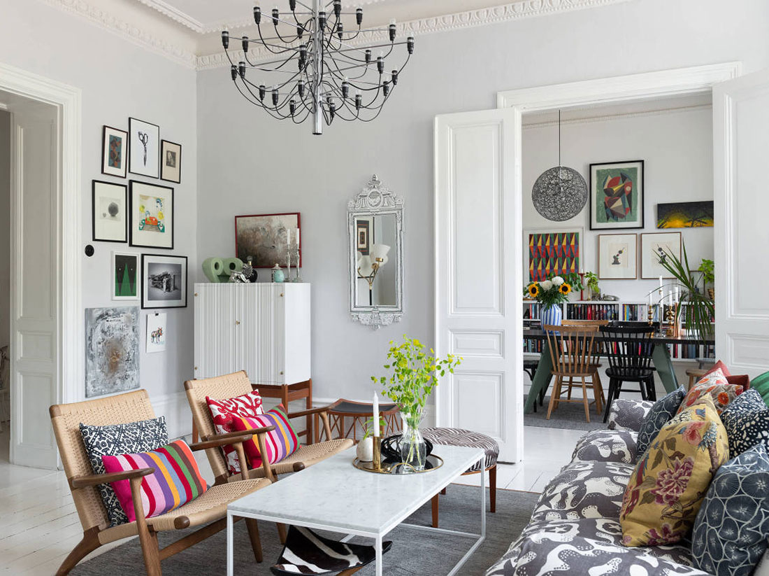 斯堪的纳维亚风格公寓设计-1