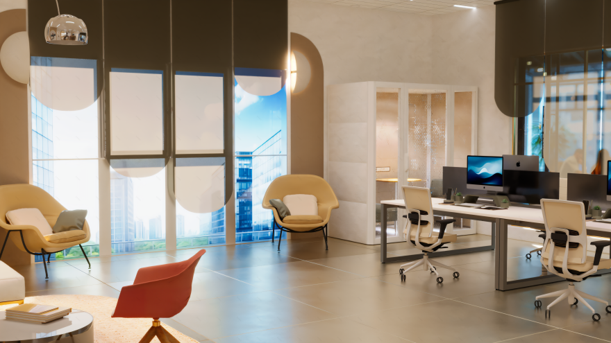 雷格斯公司办公空间办公室丨TurkmenistanMary-5