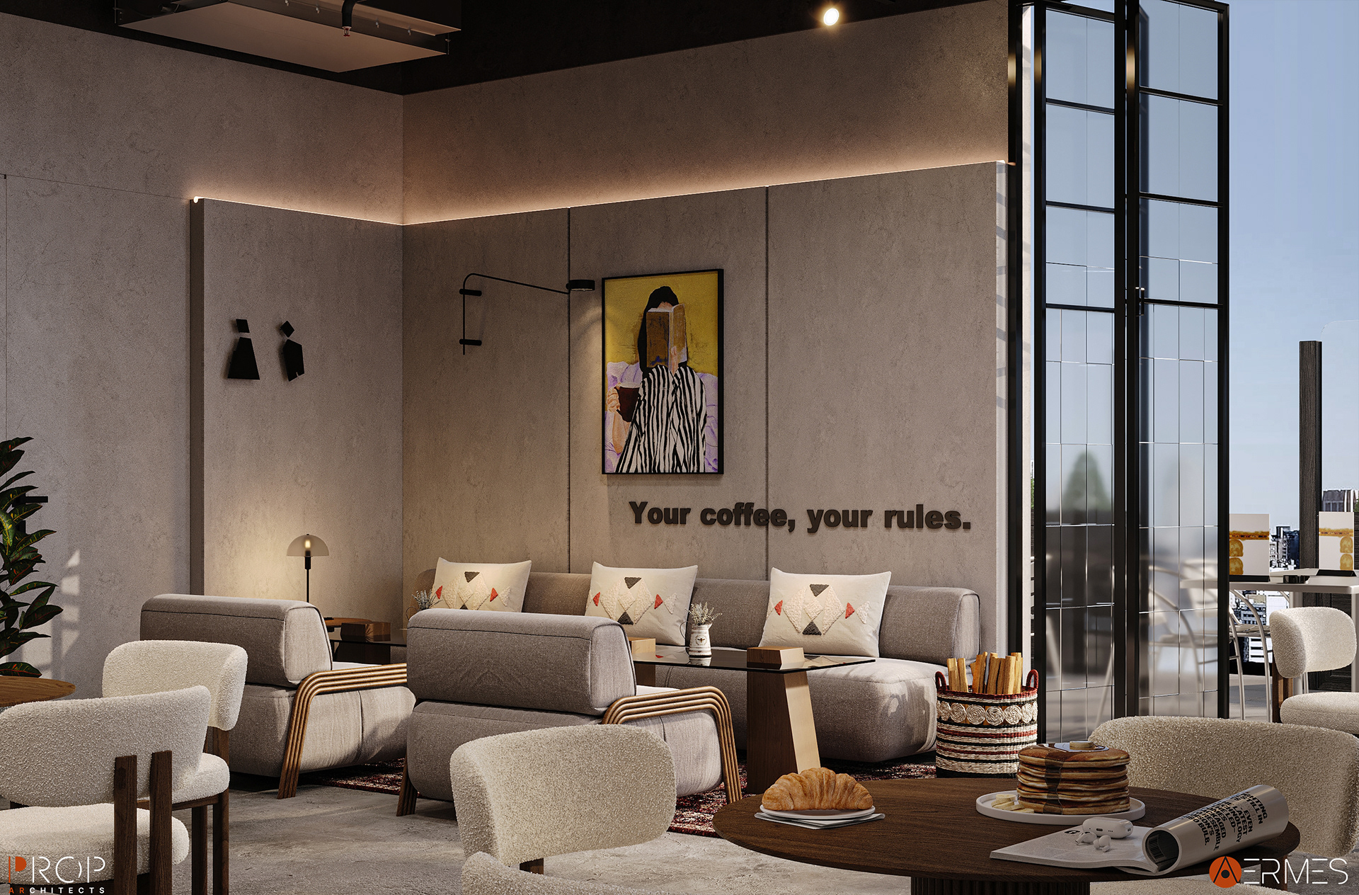 多科咖啡馆丨沙特阿拉伯丨PROP & AERMES ARCHITECTS-15