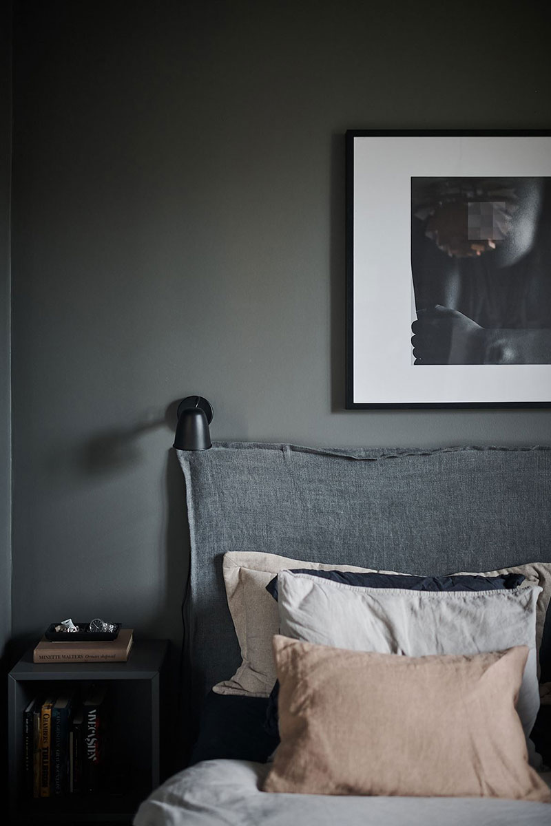 瑞典灰色调时尚公寓，打造温馨空间-25