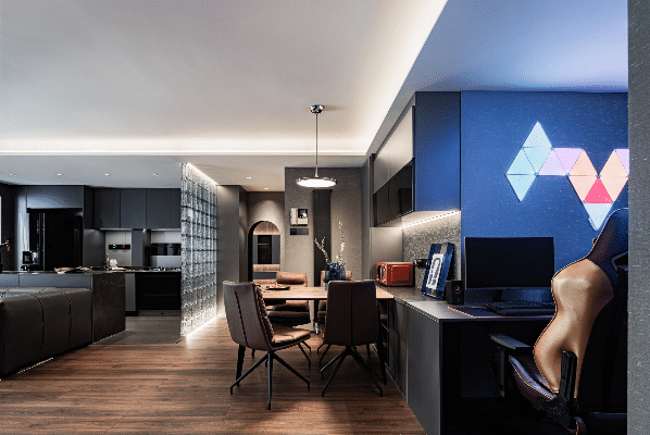 暗黑电竞房 · 北京丰台新婚夫妻酷炫空间丨中国北京-42