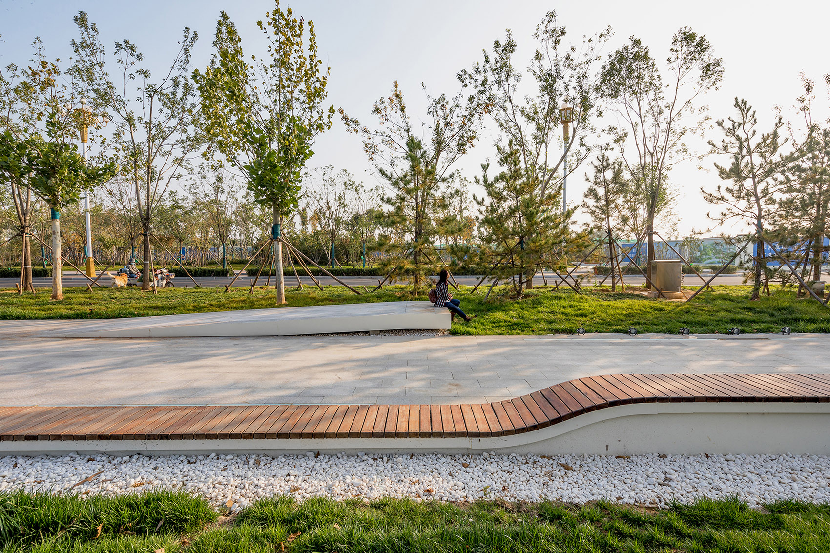 唐山市京唐大道中央绿轴景观-21