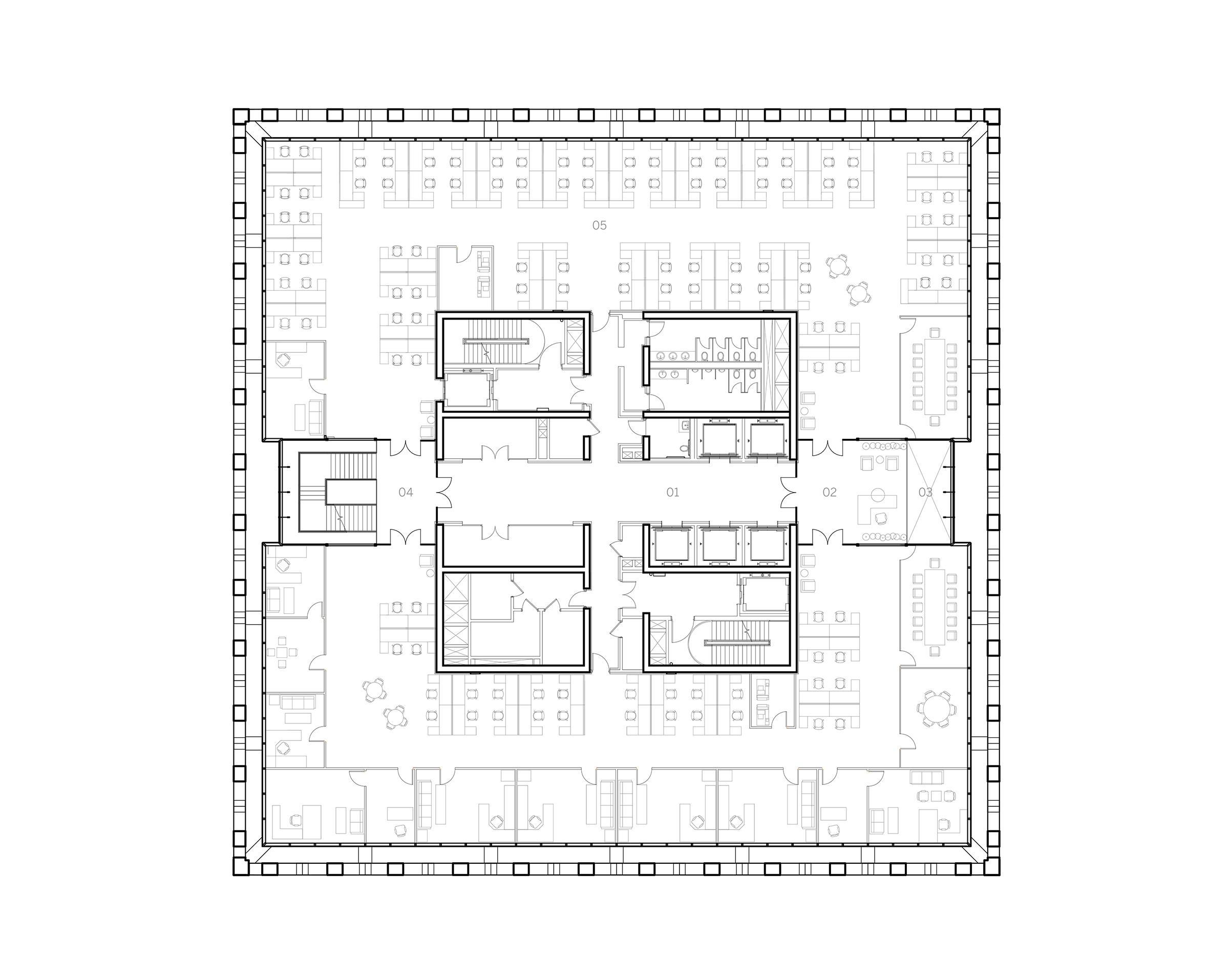深圳农商银行总部丨中国深圳丨SOM,北京市建筑设计研究院-56