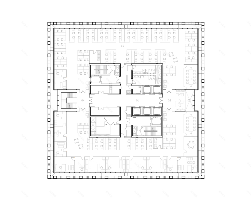 深圳农商银行总部丨中国深圳丨SOM,北京市建筑设计研究院-56