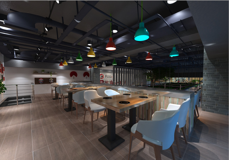 深圳光明餐厅装修 光明餐馆装修 光明餐饮店装修设计装饰公司-12