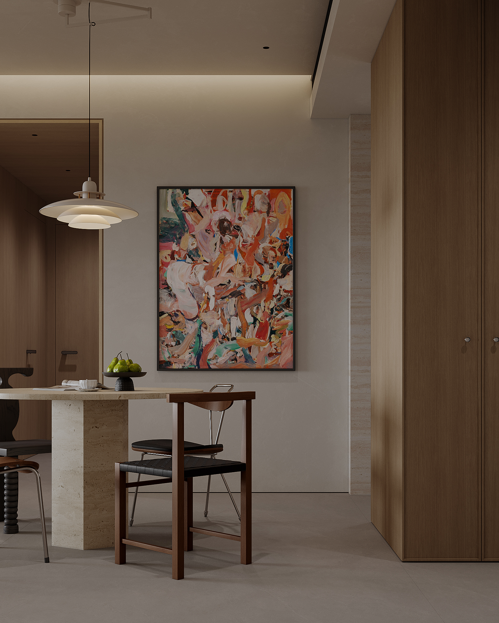 Vike表现新作|现代奶油家-1