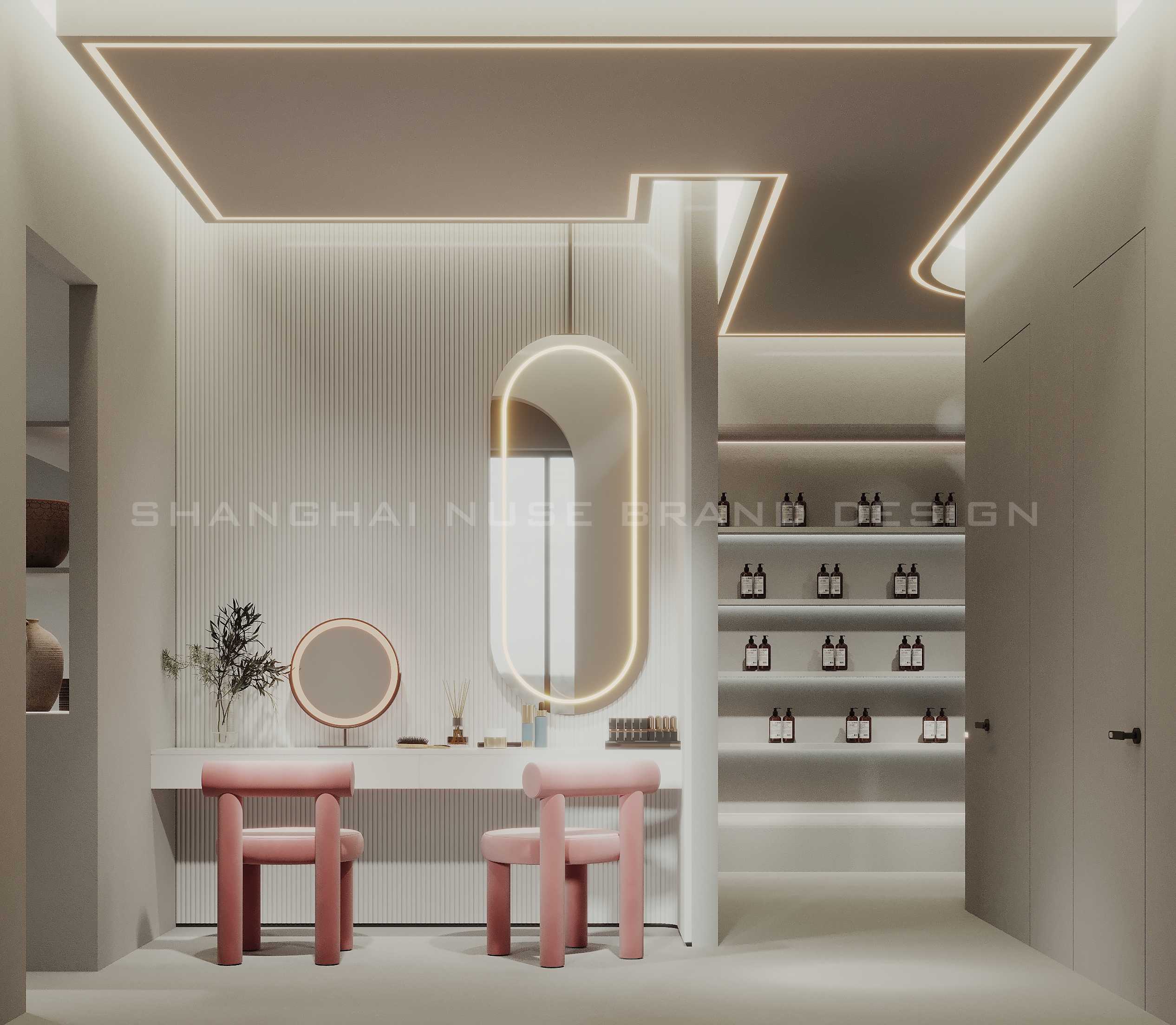 踏入即沦陷！这家美容院让 “松弛感” 成为空间的呼吸-9