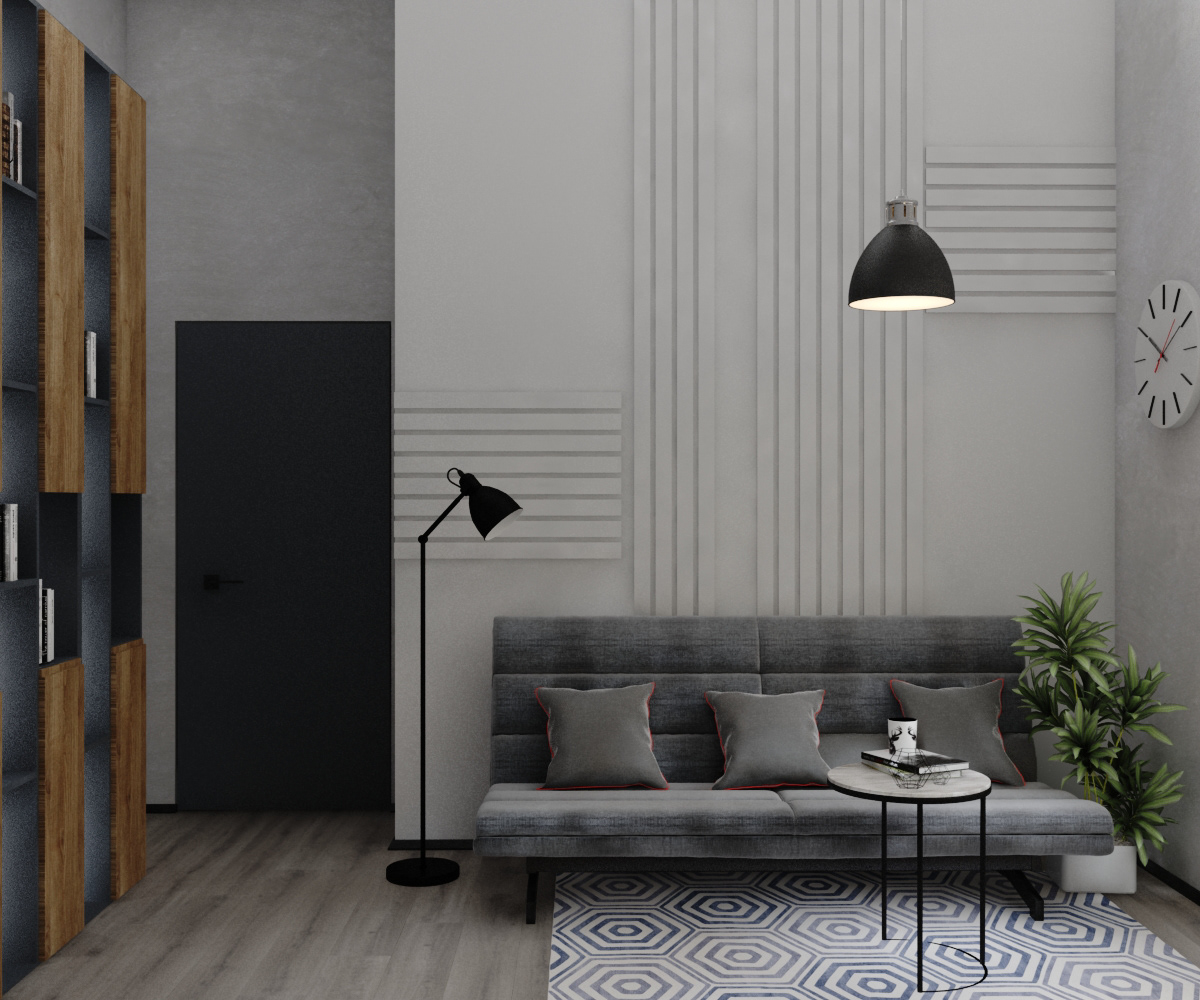 Anastasiya Gushchina丨平层丨Интерьер одноэтажного дома 120м2-6