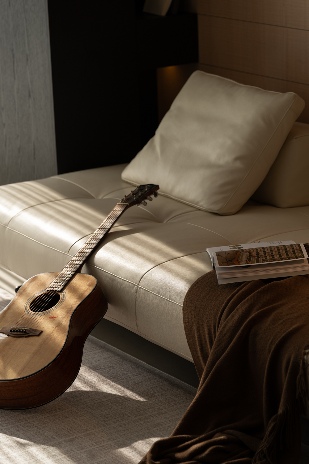 逅界空间设计｜暗调里的松弛感-23