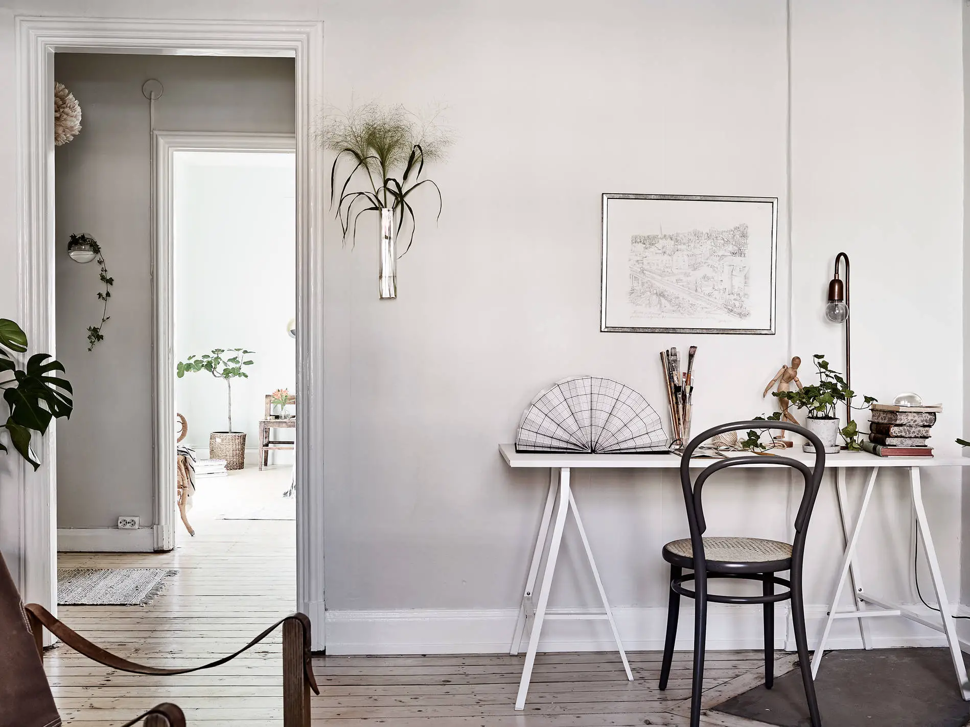 双面斯堪的纳维亚 | 65 平米与 58 平米两居室设计-4