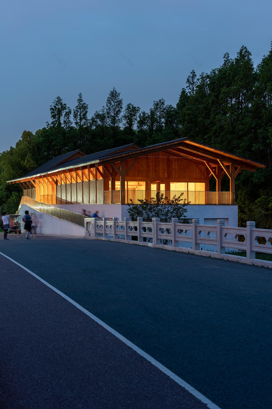 长宁环城生态公园带市民服务驿站丨中国上海丨致正建筑工作室,冶是建筑-64