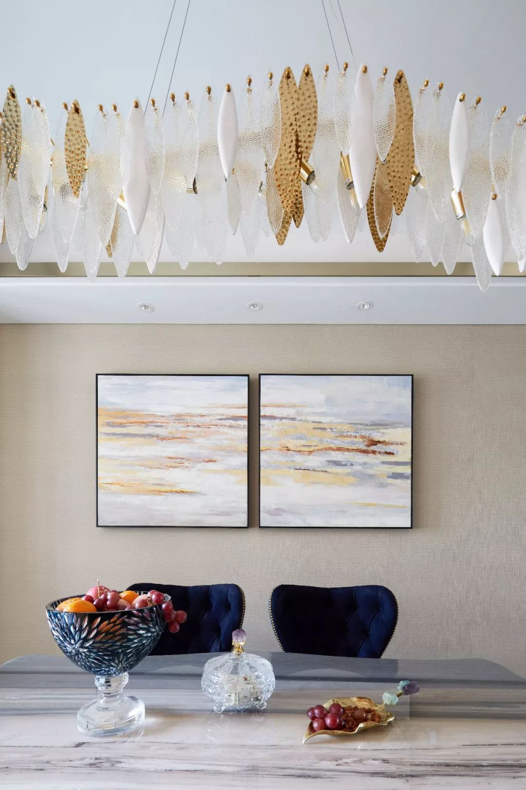 143㎡轻奢主义，细节中的优雅生活  申远软装设计-13