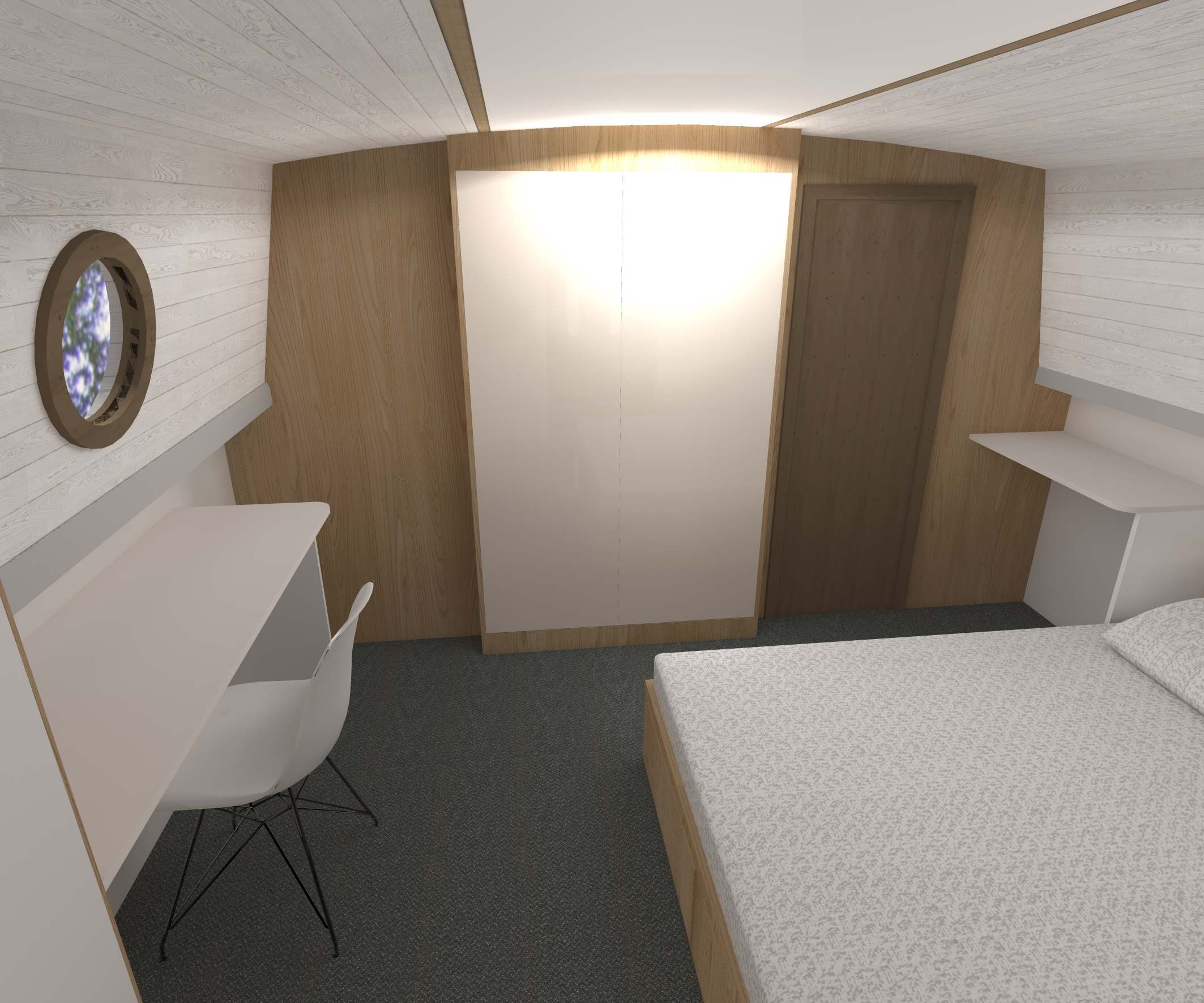 CANAL BOAT CRICK BOAT SHOW LAYOUT2-23