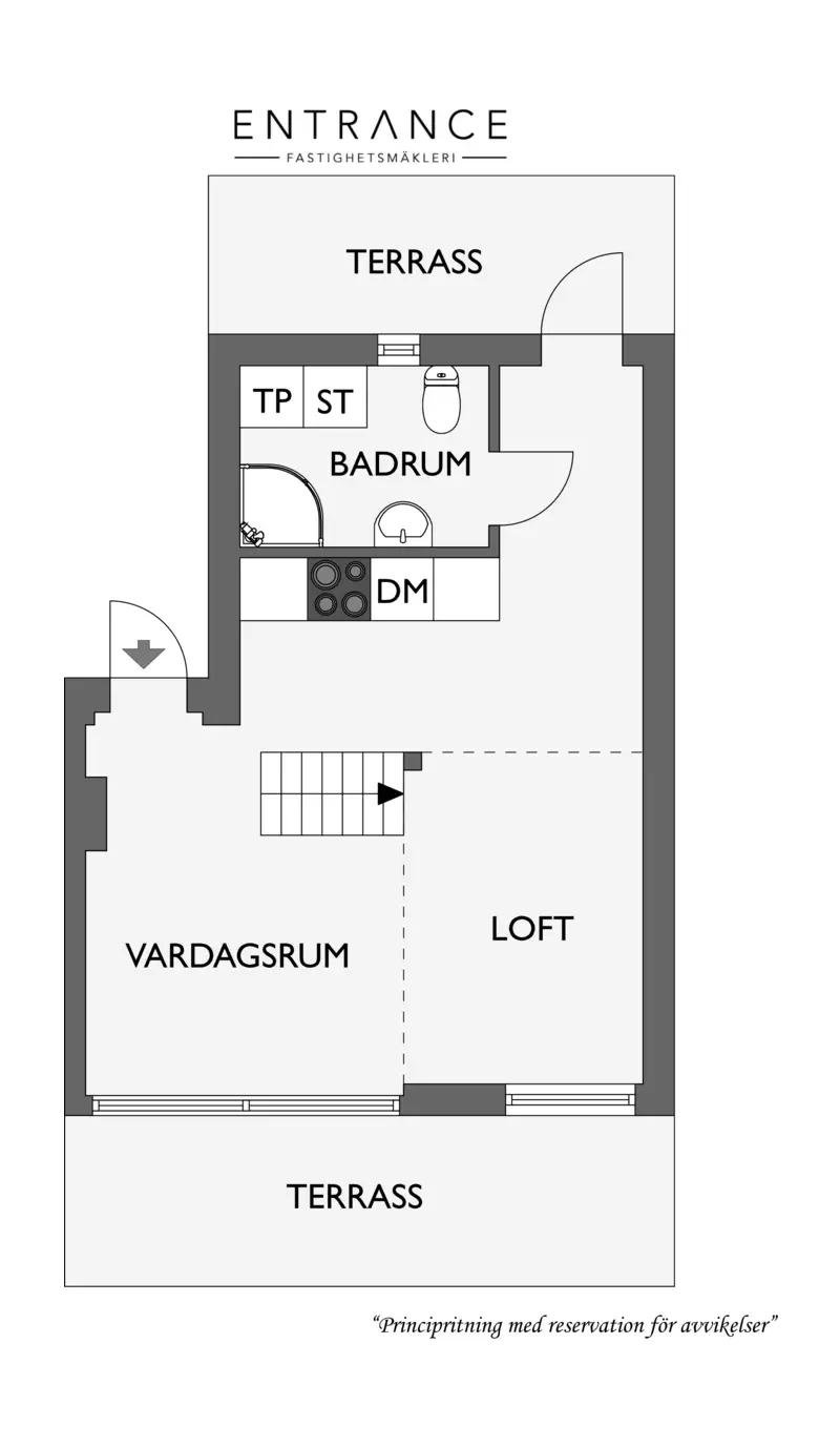 黑白设计公寓，空间感十足-17