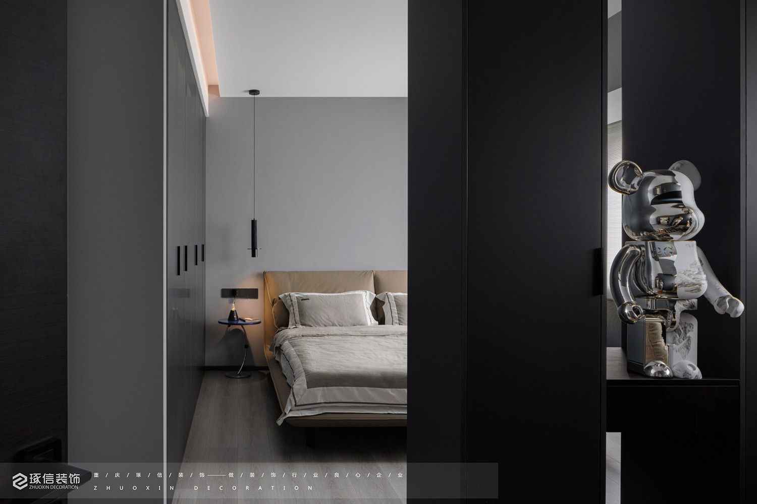 122 平现代风打造活力空间丨琢信装饰-18