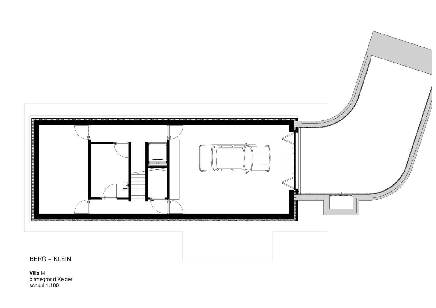 荷兰沙丘上的混凝土木构别墅-56