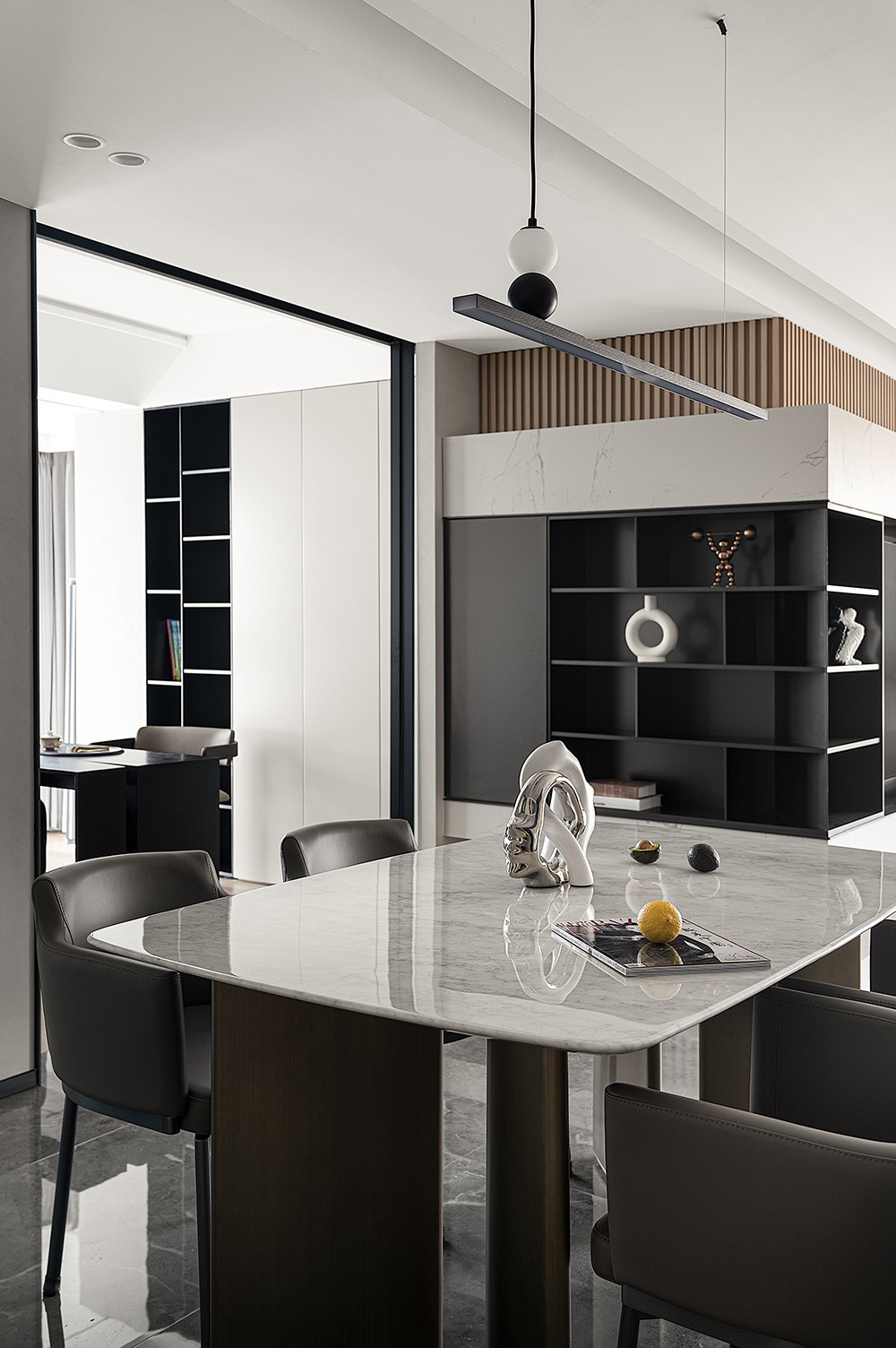 治愈系暖调现代简约丨中国杭州丨尔上空间设计团队-23