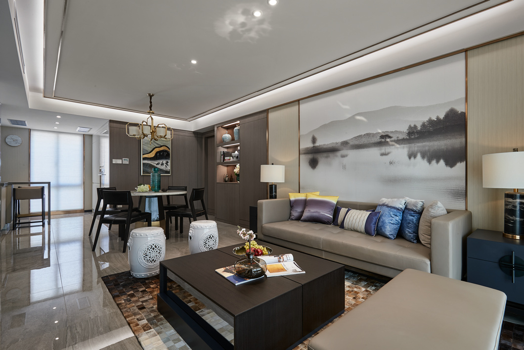 杭州农迁房里的中式世外桃源 | 精致选材与独特品味-13