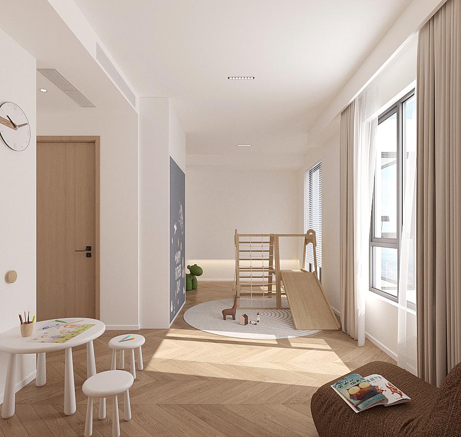 北京泰禾金府大院现代极简主卧设计丨中国北京-17