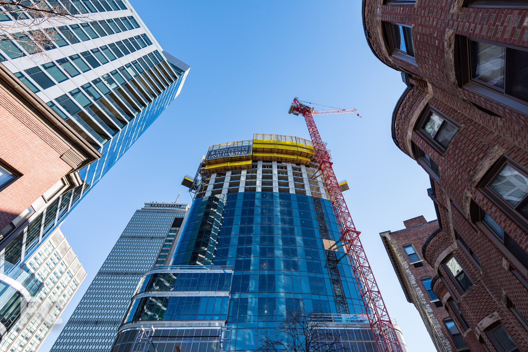 Construction Tour Boston: One Dalton — FIELD CONDITION-1