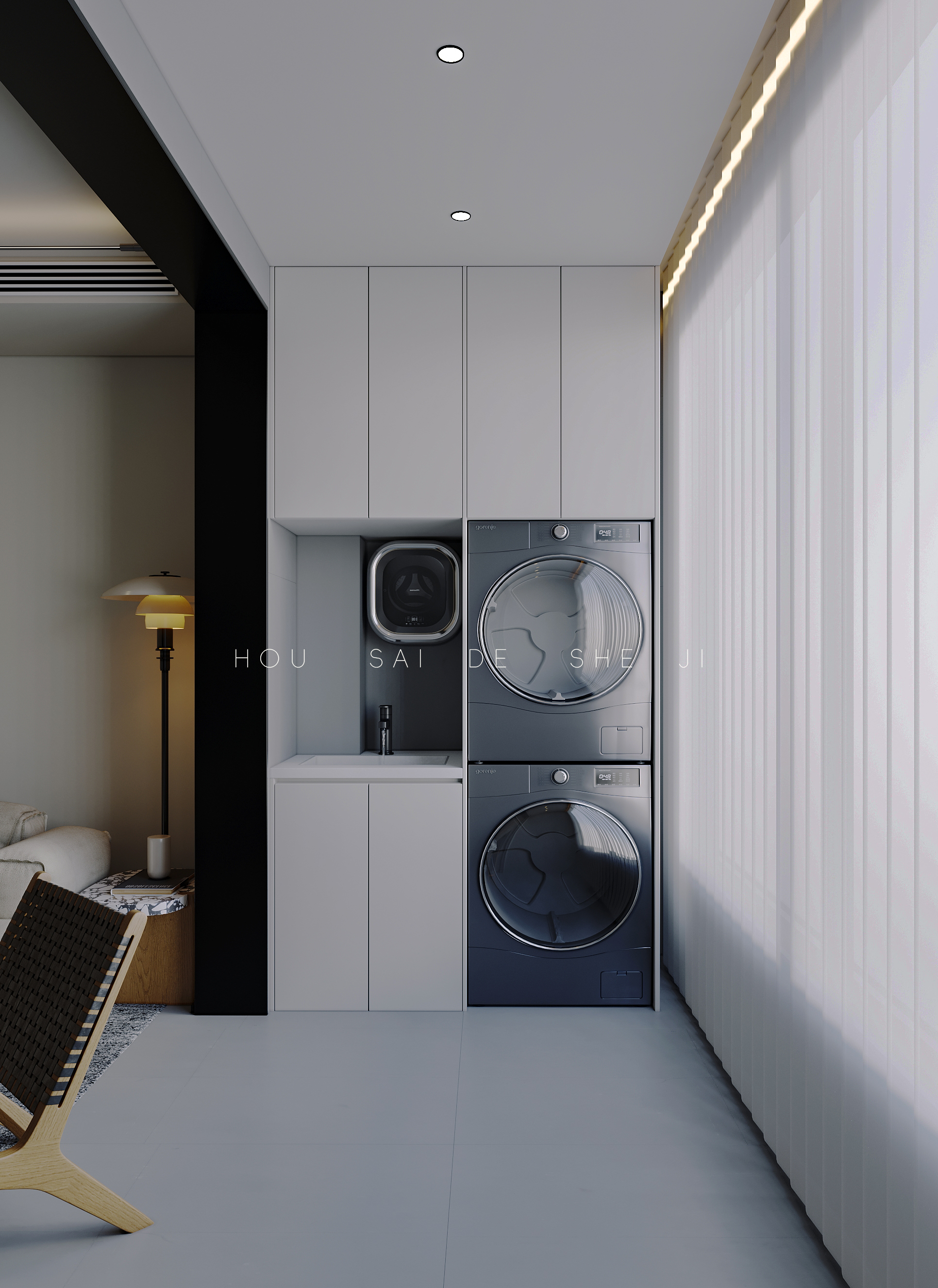 现代极简风格室内设计丨中国河北丨HSD 空间设计-15