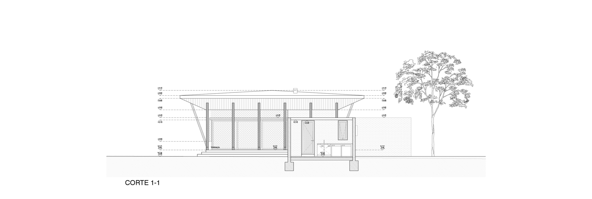弧形墙屋丨智利-34