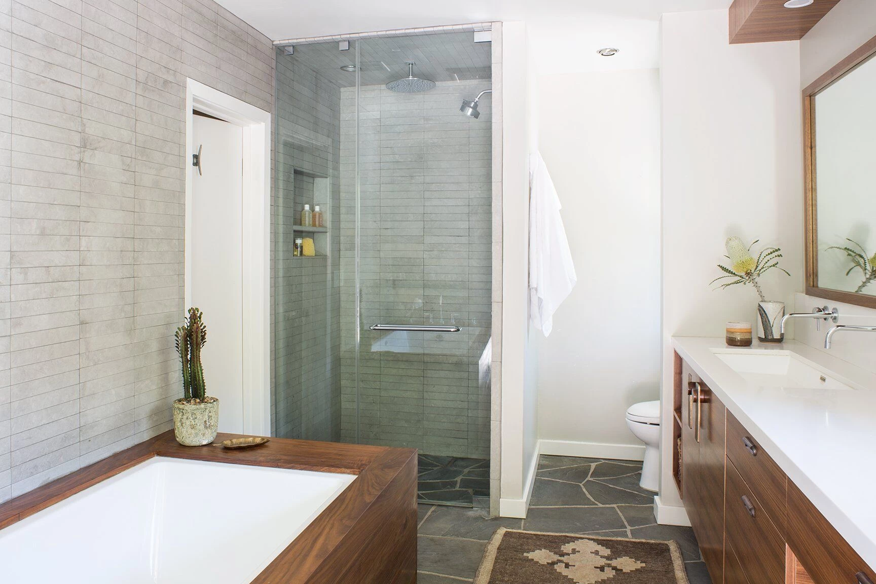 洛杉矶 50 年代乡村风格住宅的现代改造-33