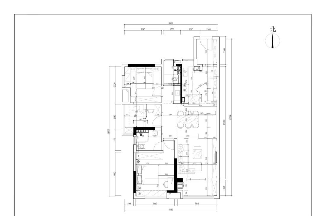 北欧风温馨之家 | 100 平空间改造实例-3