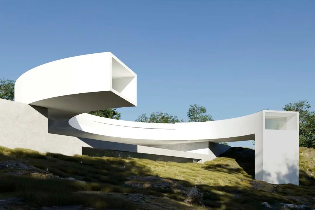 白色极简，Fran Silvestre 建筑的魅力-0