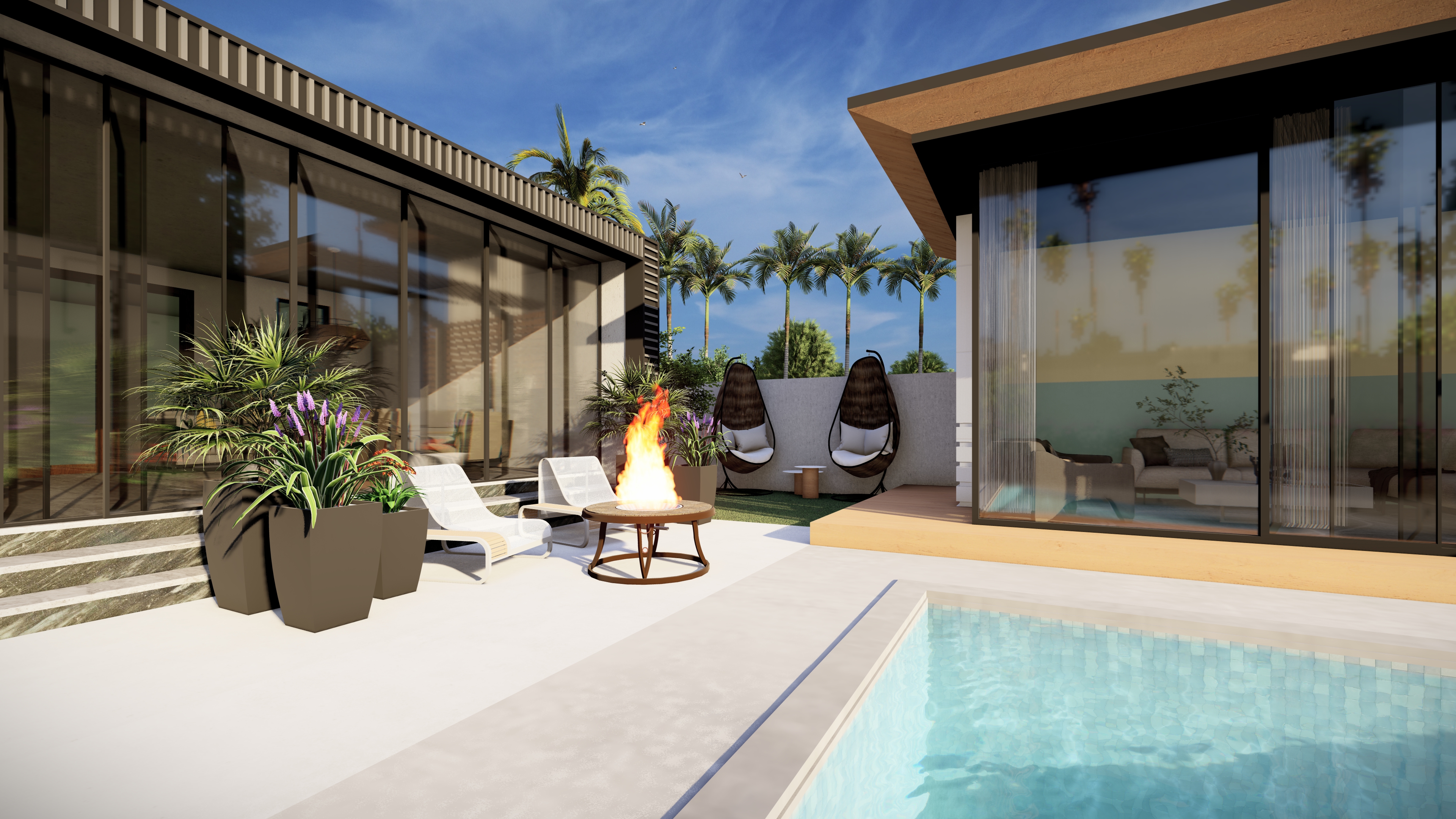 Minimalist Oasis | Modern Residential-12