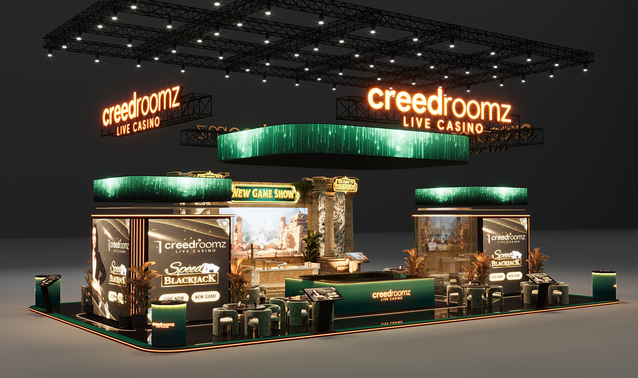 ICE 2026 Creedroomz Stand Design-4