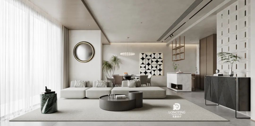 西山宸院 350 方·灰色诗意的现代简约之家丨中国湖州丨设计传承价值-9