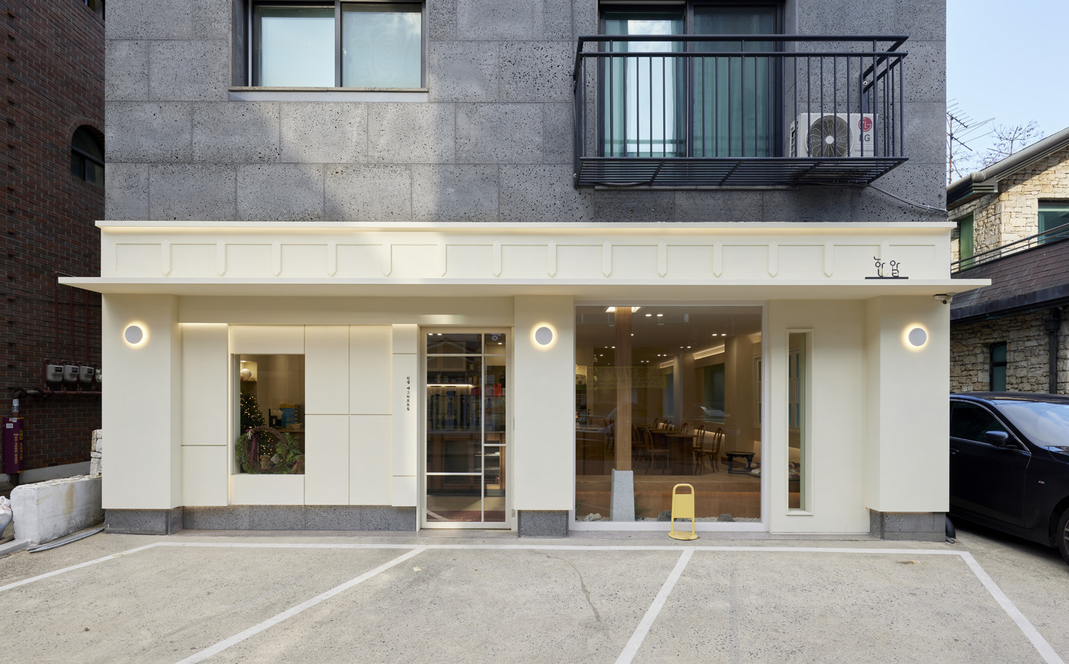 45 平米温馨韩式咖啡厅，打造轻松氛围-2