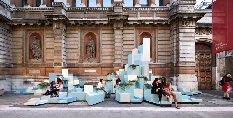 “Unexpected Hill” Installation Opens At The Royal Academy of Arts In London-0