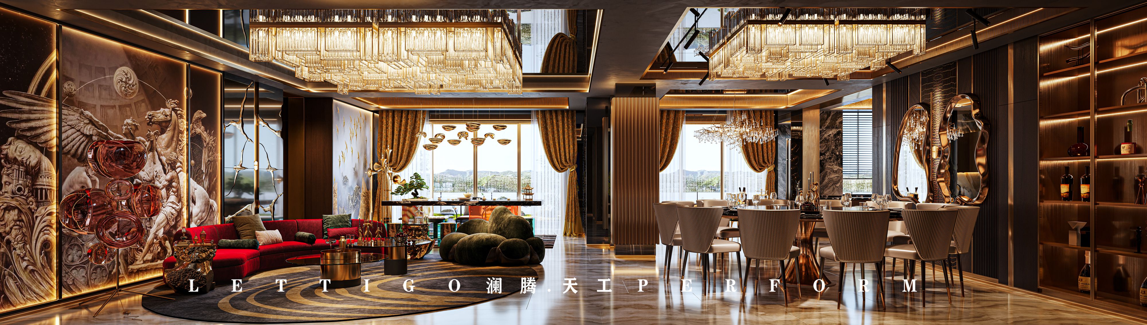 沉稳而不沉闷，奢而不俗的极致港式奢华别墅豪宅系列-0