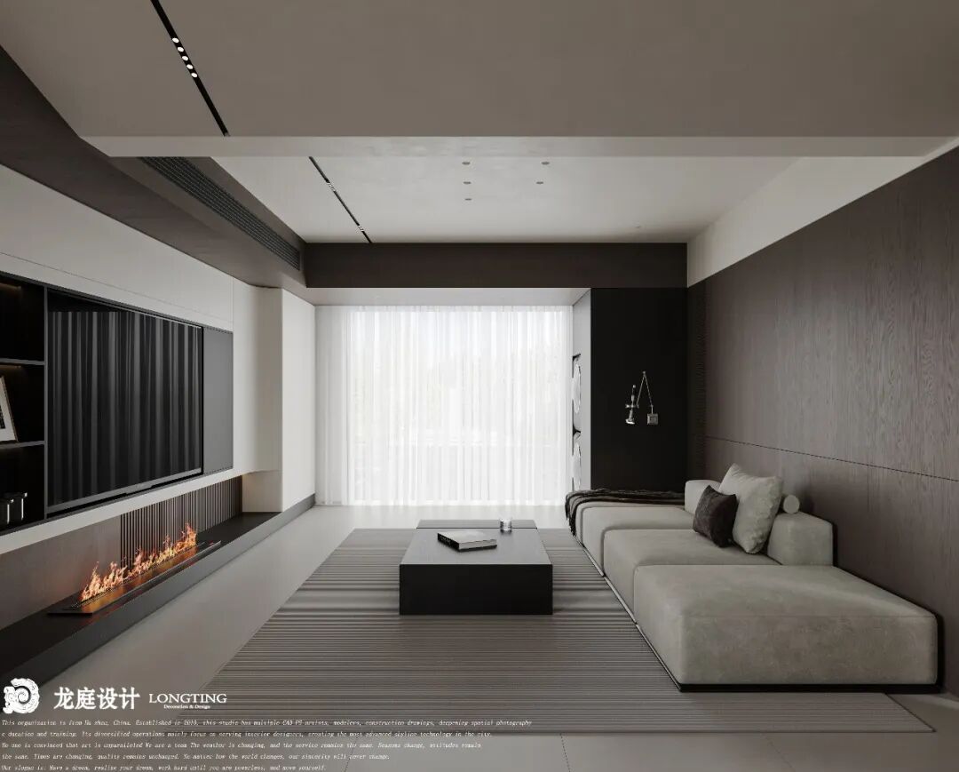 【新案】西湖苑 光影交织的现代空间丨中国湖州丨龙庭设计-19