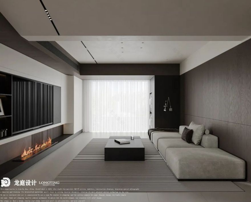 【新案】西湖苑 光影交织的现代空间丨中国湖州丨龙庭设计-19