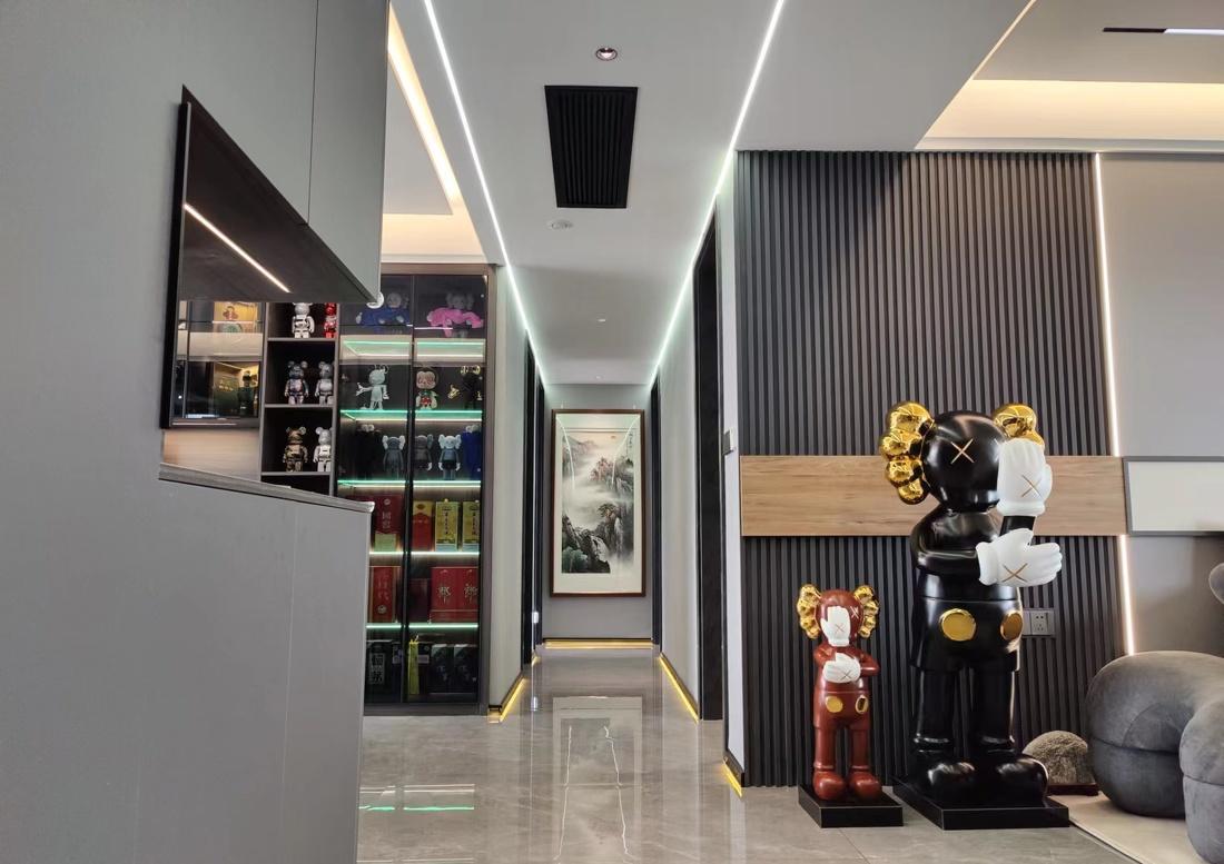 众舍装饰丨平层丨双清湾现代风格-3