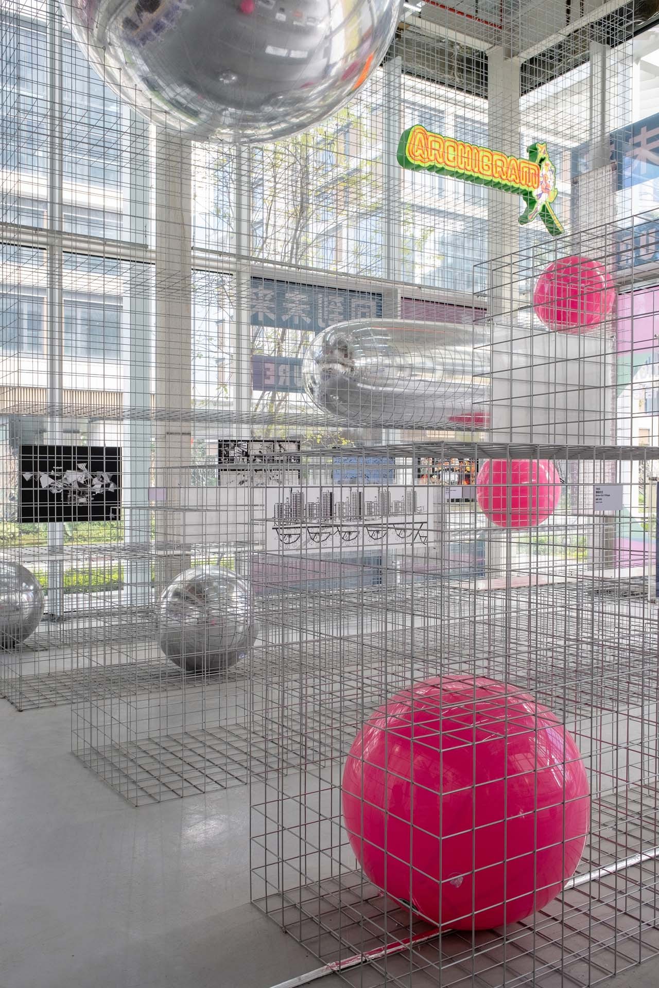 2020深圳前海未来城市建筑展“前海叠加态”、“回到未来”版块空间设计'系统与个体'（2020）（Studio10）设计-39